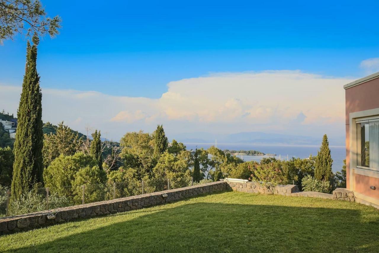 Villa Omnia - Kommeno Bay Dassia  Ngoại thất bức ảnh
