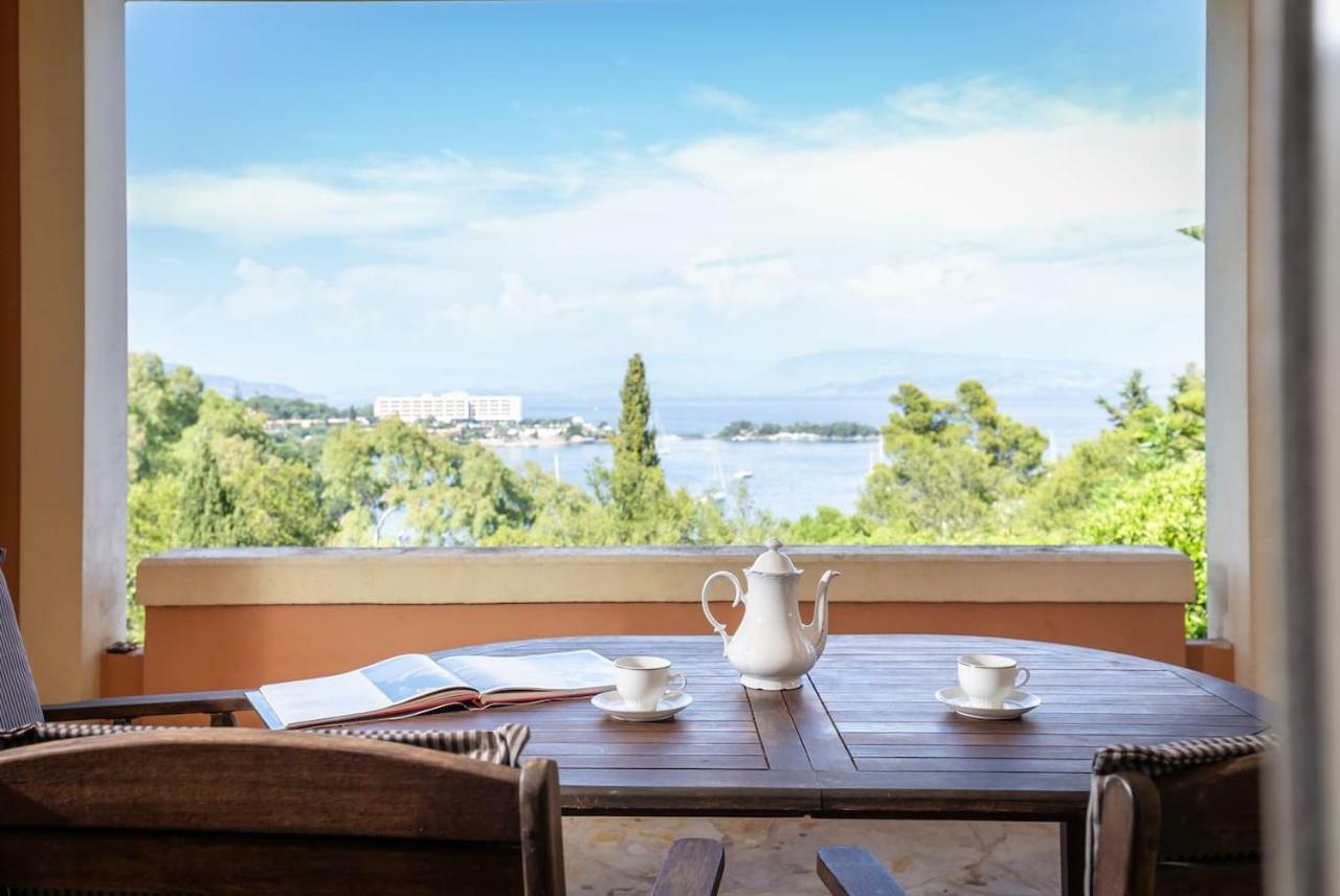 Villa Omnia - Kommeno Bay Dassia  Ngoại thất bức ảnh