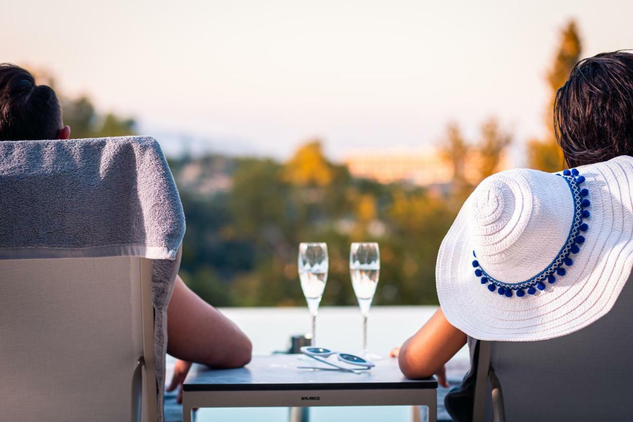Villa Omnia - Kommeno Bay Dassia  Ngoại thất bức ảnh